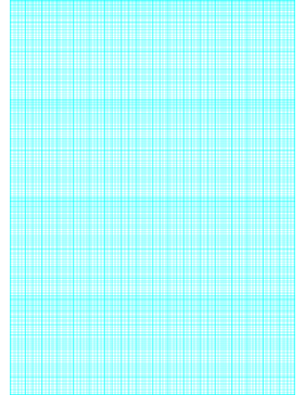 Printable Semi-log paper: 180 Divisions (1 Millimeter) 5th, 10th Accent by 4-Cycle