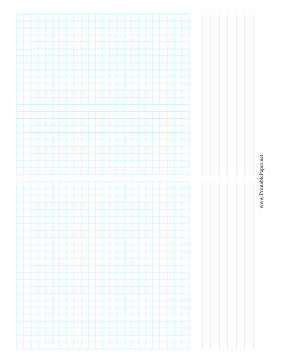 Printable 2-Up Grid