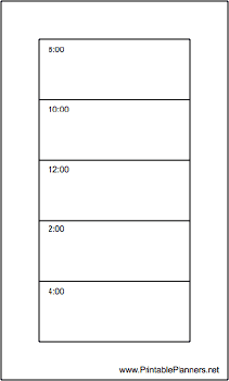 Hipster Organizer Daily Planner-Day On A Page