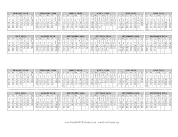 Printable 2024 Calendar Computer Monitor