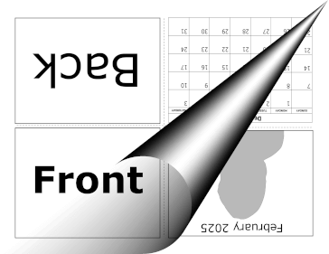 Printable 2025 Foldable Calendar