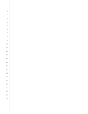 Blank pleading paper, 25 lines, 1-inch left and right margins, double border line