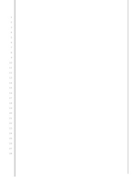 Blank pleading paper, 28 lines, 1-inch left half-inch right margins, double and single border lines