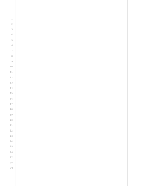 Blank Legal Pleading Paper 29 Lines Single Rule