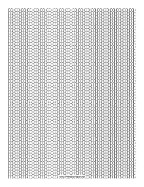 Printable 2-1 Seed Bead Peyote Pattern