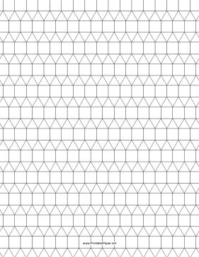 Printable 3.3.3.4.4 Tessellation Small