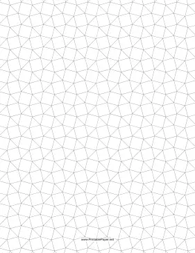 Printable 3.3.4.3.4  Tessellation Small