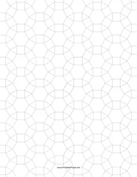 Printable 3.4.6.4 Tessellation Small