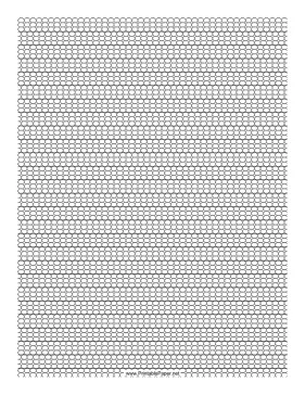 Printable 3 Seed Bead Brick Pattern