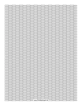 Printable 3 Seed Bead Peyote Pattern