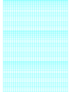 Printable Semi-log paper: 31 Divisions by 3-Cycle