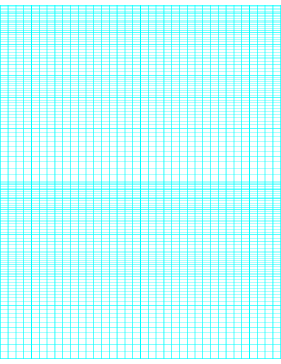 Printable Semi-log paper: 36 Divisions by 2-Cycle