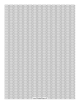 Printable 3-1 Seed Bead Peyote Pattern