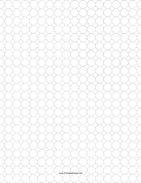 Printable 4.8.8 Tessellation Small