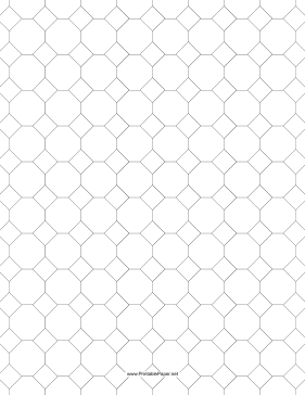 Printable 4.8.8 Tessellation