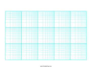 Printable Log-log paper: 5-Cycle by 3-Cycle