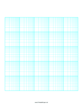 Printable Log-log paper: 5-Cycle by 5-Cycle