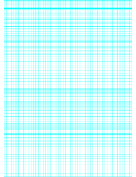 Printable 52 Divisions by 2-Cycle Semi-Log (Months and quarters)