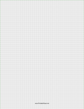 Printable Inverted Graph Paper — 5 Lines per Inch