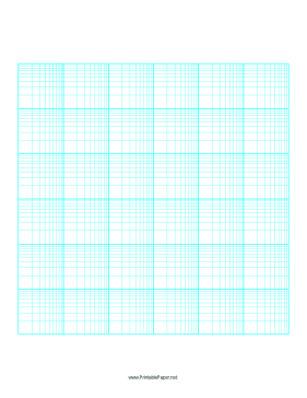 Printable Log-log paper: 6-Cycle by 6-Cycle