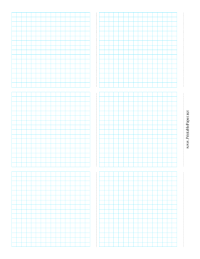 Printable 6-Up Grid