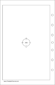 Desktop Organizer - Chronotebook - Morning