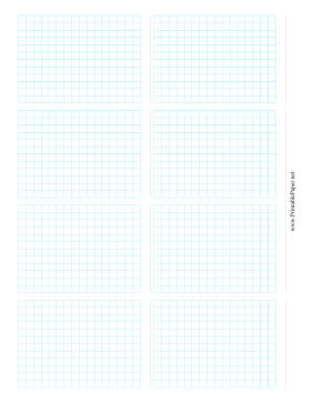 Printable 8-Up Grid