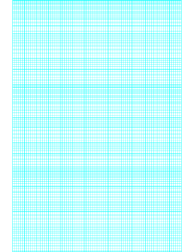 Printable Semi-log paper: 84 Divisions 6th Accent by 3-Cycle