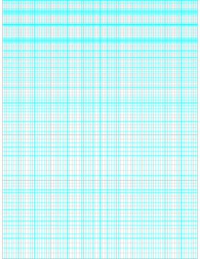 Printable Semi-log paper: 84 Divisions 7th Accent by 1-Cycle