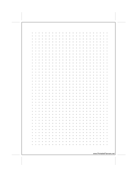 A5 Dot Grid Right