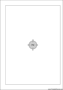 A5 Organizer Chronotebook Afternoon - Right