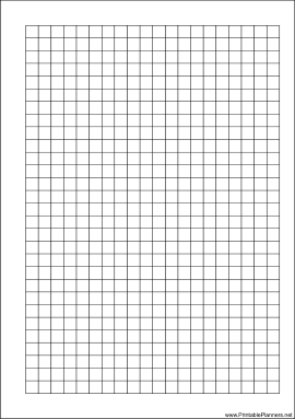 A5 Organizer Grid Page - Right