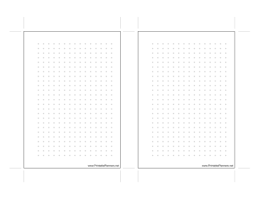 A6 Dot Grid Right