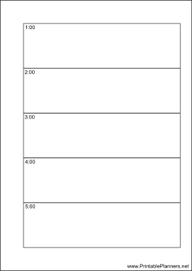 A6 Organizer Daily Planner-Day On Two Pages - Right