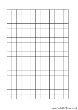 A6 Organizer Grid Page - Left