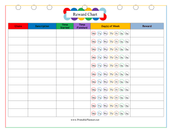 Adult Reward Planner