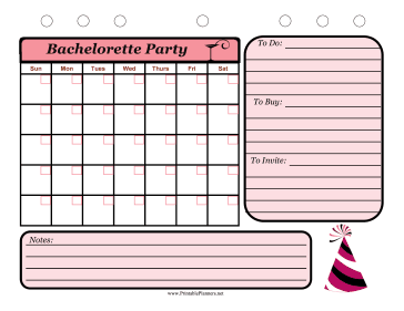 Bachelorette Party Event Planner