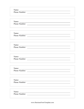 Basic Entry Form White