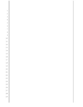 Blank Legal Pleading Paper 29 Lines Single Rule