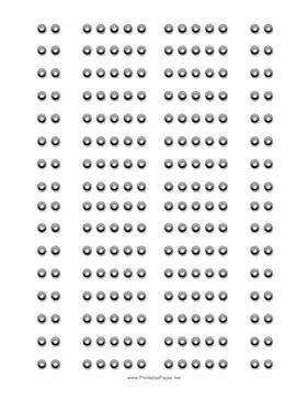 Printable Breadboard paper (numbered)