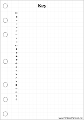 Bullet Journal Key