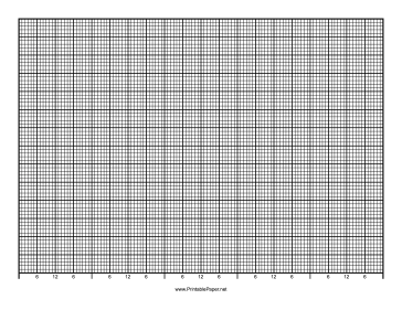 Printable Calendar - 5 Days by Hour - 70 Divisions with Index Lines - Landscape