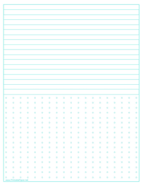 Printable Circles And Lines Letter