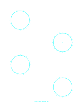 Printable Circular Percentage - 2 inch