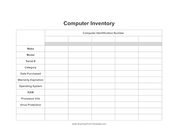 Computer Inventory