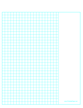 Printable Cornell Grid Paper Right