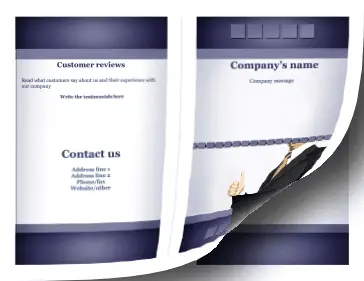 Printable Corporate Brochure-Bifold