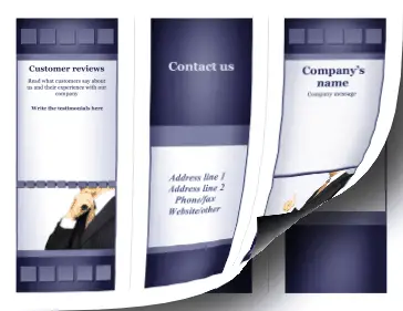 Printable Corporate Brochure-Trifold