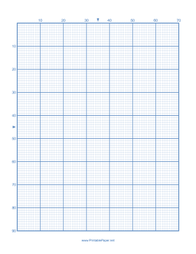 Printable Cross-stitch 10 Lines per Division