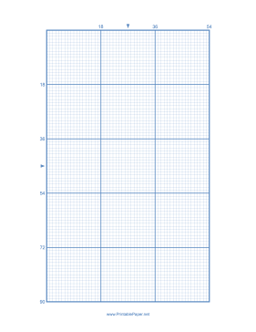 Printable Cross-stitch 18 Lines per Division